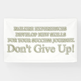 Niedliches Artwork Design "Failure Experiences" ka Banner