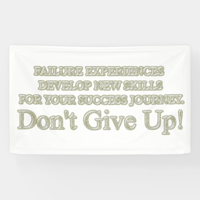 Niedliches Artwork Design "Failure Experiences" ka Banner (Horizontal)