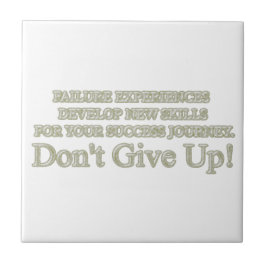 Niedliches Artwork Design "Failure Experiences" ka Fliese