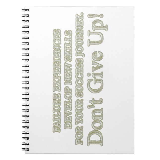 Niedliches Artwork Design "Failure Experiences" ka Notizblock (Vorderseite)