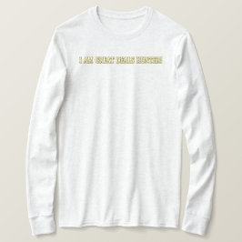 Niedliches Artwork Design "Great Deals Hunter" Kau T-Shirt