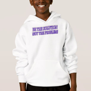 Niedliches Artwork Design "SEIN DIE LÖSUNG" Kaufen Hoodie