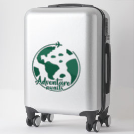 Niedliches ästhetisches Reiseangebot Aufkleber