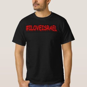 Niedliches Ausdrucksdesign "#ILOVEISRAE". Jetzt ka T-Shirt