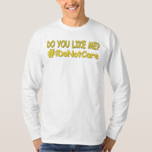 niedliches Ausdrucksdesign ist mir egal. Jetzt kau T-Shirt