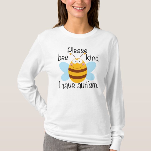Niedliches Autismus-Wortspiel T-Shirt (Vorderseite)