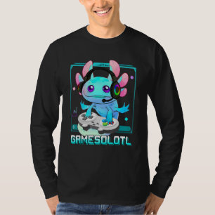 Niedliches Axolotl Gamesalotl Gaming Axolotl Kids  T-Shirt