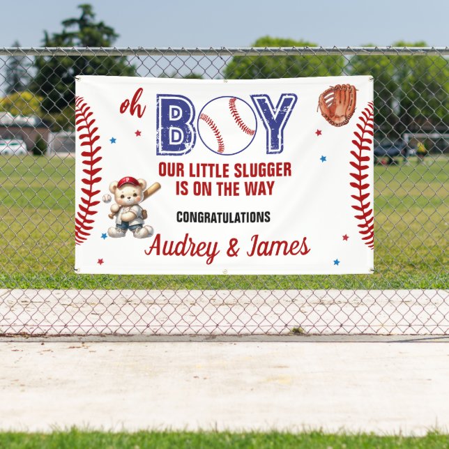 Niedliches Baby-Baby-Duschbanner Banner (InSitu)