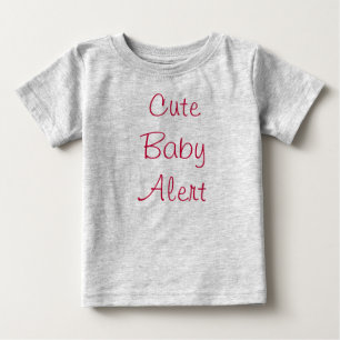 Niedliches Baby Bio Baby T-shirt