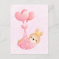 Niedliches Baby-Bunny im Herzen