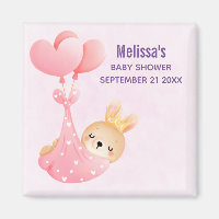 Niedliches Baby Bunny in einer Herz-Blanket Baby-D