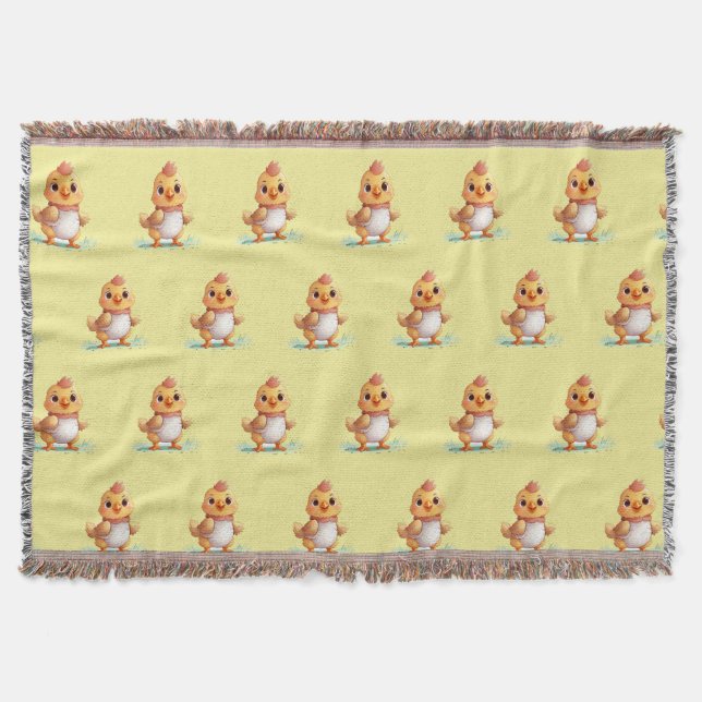 Niedliches Baby Decke (Vorderseite)