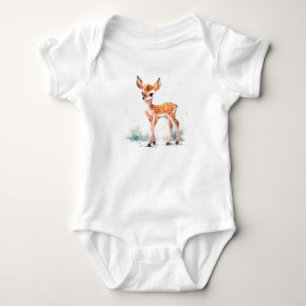 Niedliches Baby Deer, Sweet Baby Shower Gift, Strampler