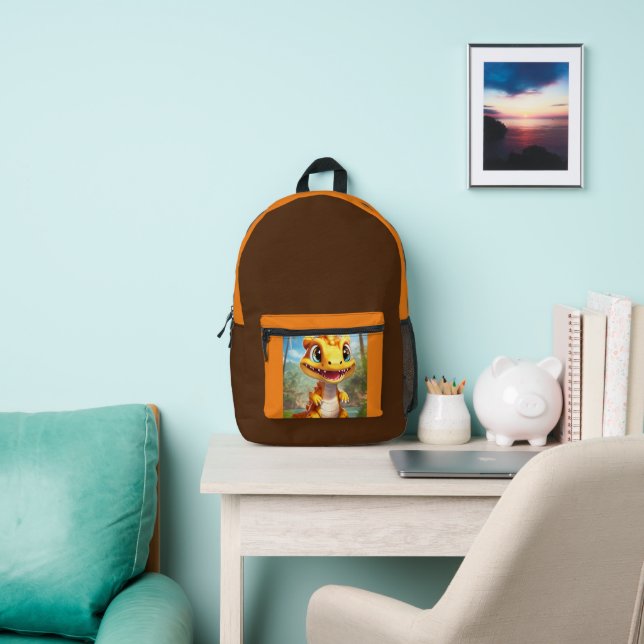 niedliches Baby Dinasaur Print Cut Sew Bag Bedruckter Rucksack (InSitu)