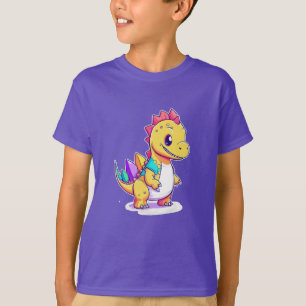 Niedliches Baby-Dinosaurier-Design für Kinder T - T-Shirt