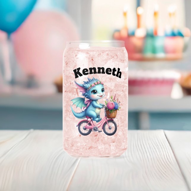 Niedliches Baby-Drachenbike im Frühjahr Dosenglas (Insitu (Baby Party))