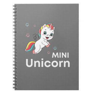 Niedliches Baby Einhorn Moderne Notizblock