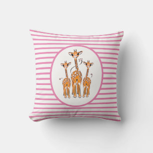 Niedliches Baby Giraffe, Safaritiere Keuchkissen Kissen