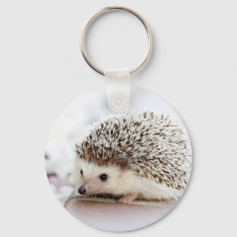Niedliches Baby Igel Tier Schlüsselanhänger