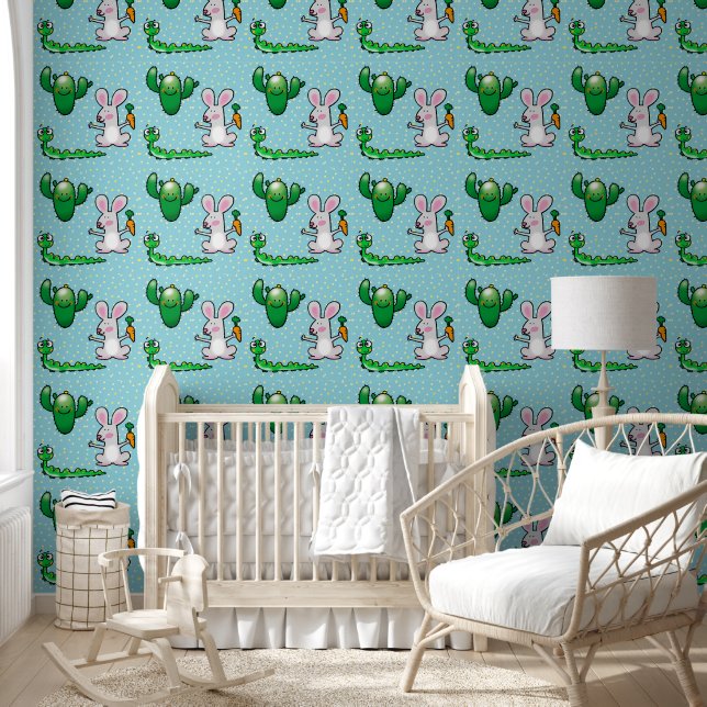 niedliches Baby-Kinderzimmer Tapete (Kinder)