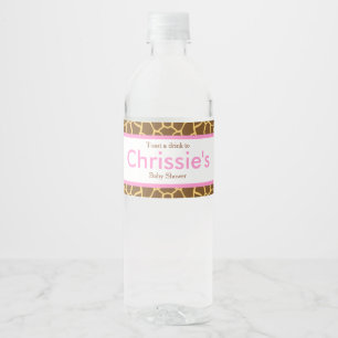 Niedliches Baby & Mum Giraffe Baby Dusche Party
