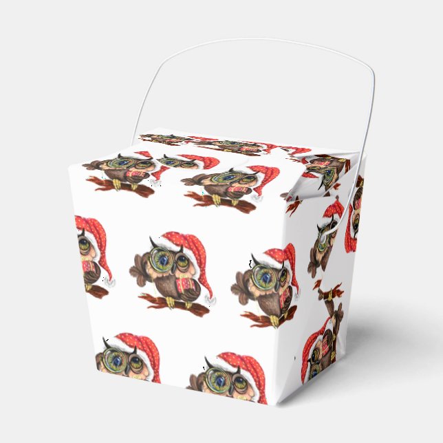 Niedliches Baby Owl - Cartoon Geschenkschachtel (Vorderseite)