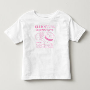 Niedliches Baby P.I. Kleinkind T-shirt