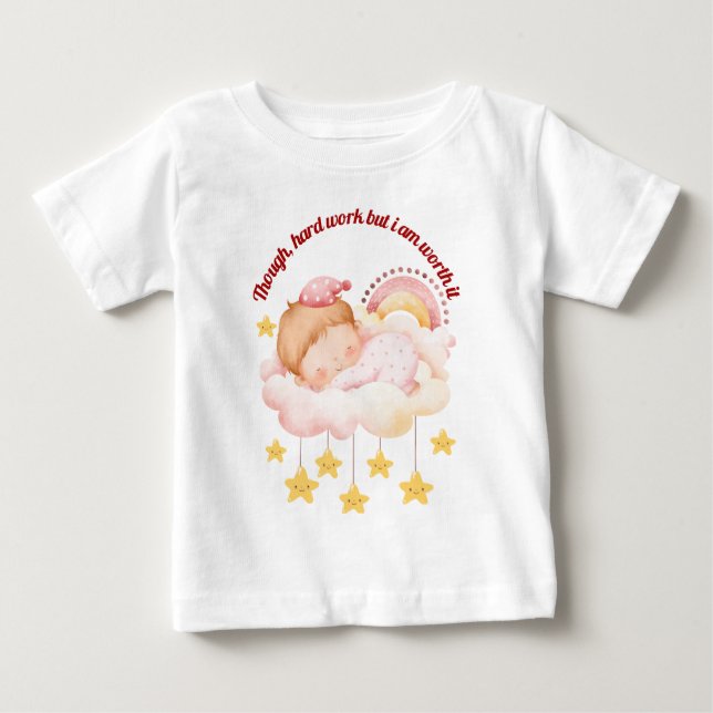 Niedliches Baby T-shirt (Vorderseite)