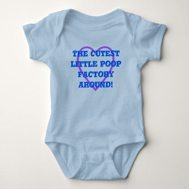 Niedliches Baby T-Shirt Baby Strampler (Vorderseite)