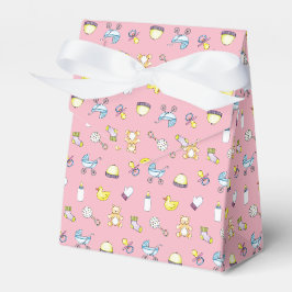 Niedliches Babyduschverhalten Geschenkschachtel