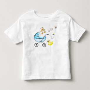 Niedliches Babyduschverhalten Kleinkind T-shirt