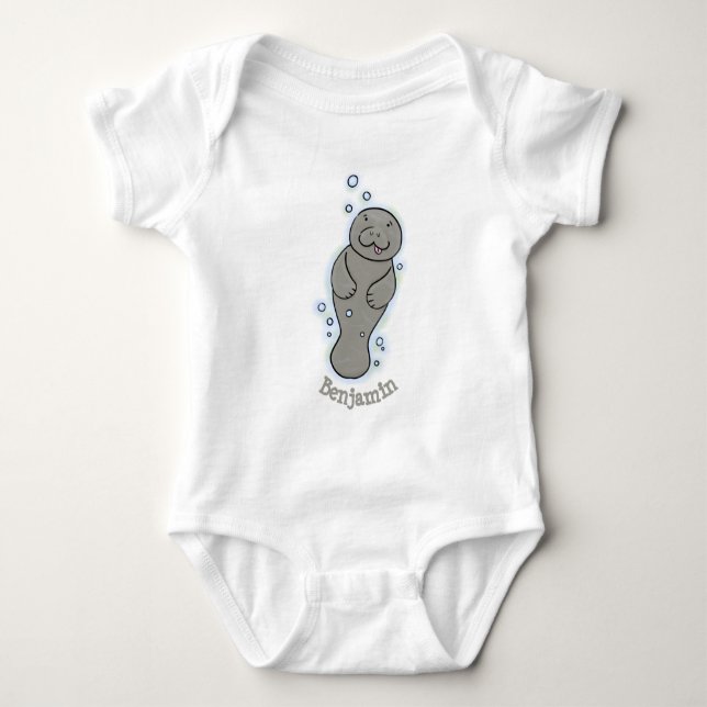 Niedliches Babymantel mit Bläschendarstellung Baby Strampler (Vorderseite)