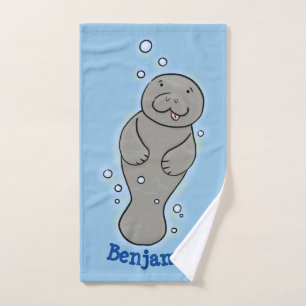 Niedliches Babymantel mit Bläschendarstellung Badhandtuch Set