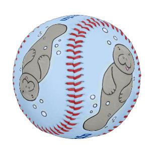 Niedliches Babymantel mit Bläschendarstellung Baseball