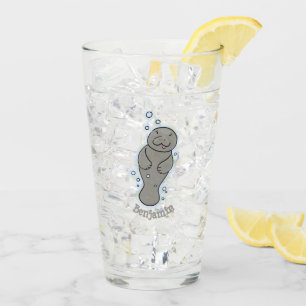 Niedliches Babymantel mit Bläschendarstellung Glas