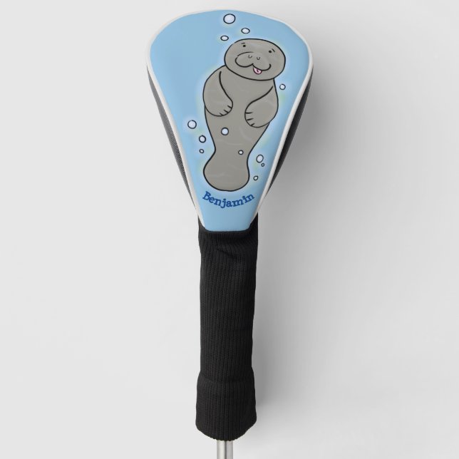 Niedliches Babymantel mit Bläschendarstellung Golf Headcover (Vorderseite)