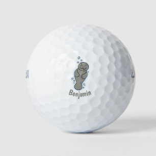 Niedliches Babymantel mit Bläschendarstellung Golfball