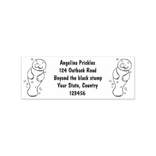 Niedliches Babymantel mit Bläschendarstellung Gummistempel