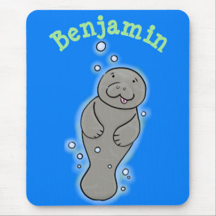 Niedliches Babymantel mit Bläschendarstellung Mousepad