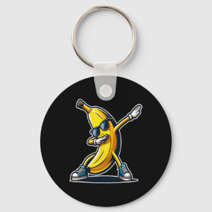 Niedliches Banana Dabbing Shirt Funny Kids Print Schlüsselanhänger