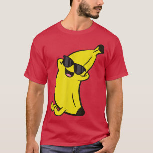 Niedliches Bananenfrucht, das Lazy Banana entspann T-Shirt