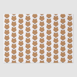 Niedliches Bärentier Seidenpapier