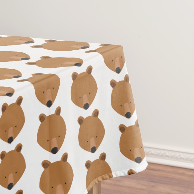 Niedliches Bärentier Tischdecke (Beispiel)