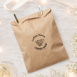 Niedliches Barista Obsessive Kaffeehaus Geschenktütchen