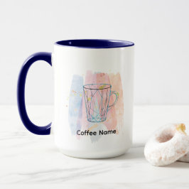 Niedliches Barista Obsessive Kaffeehaus Tasse