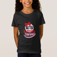 Niedliches Baseballdesign für "Batter Batter Swing