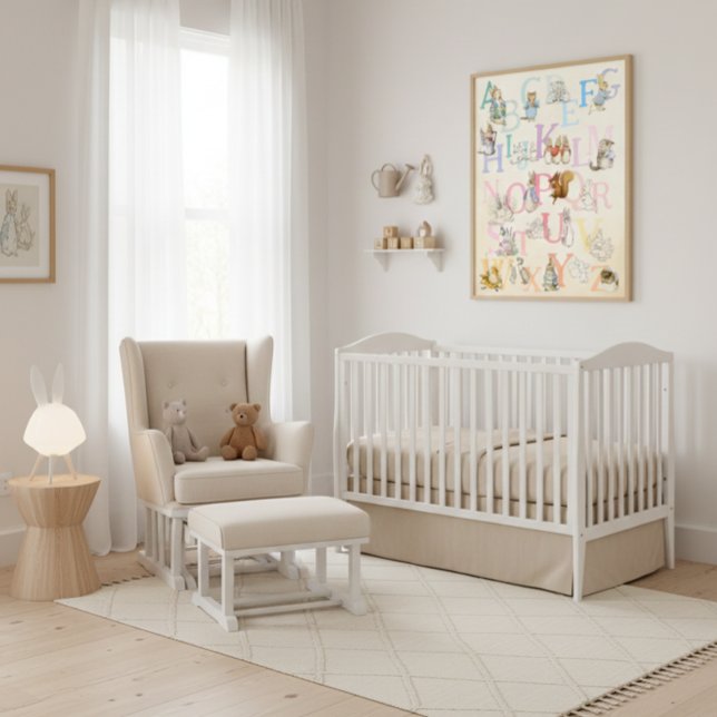 Niedliches Beatrix Potter Alphabet Kinderzimmer Poster (Von Creator hochgeladen)