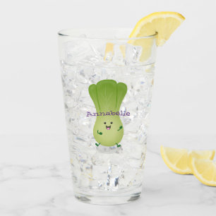 Niedliches Beispiel für den Cartoon eines Babybuch Glas