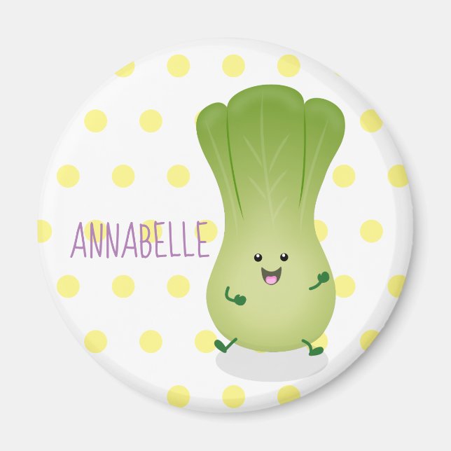 Niedliches Beispiel für den Cartoon eines Babybuch Magnet (Vorne)