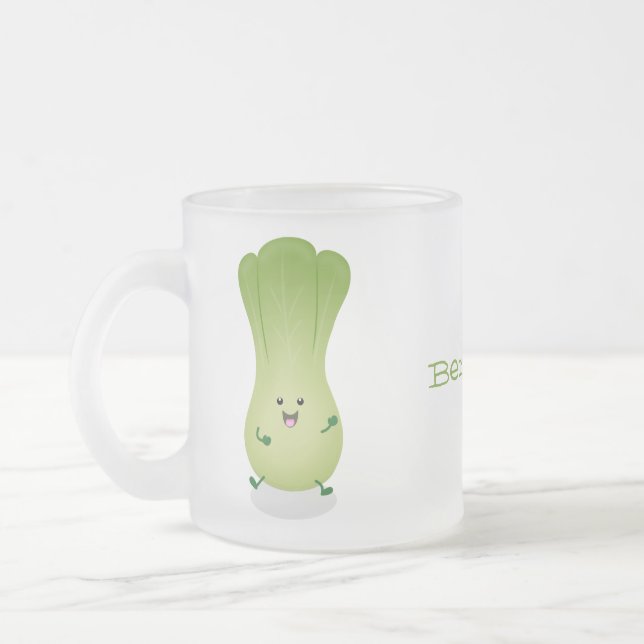 Niedliches Beispiel für den Cartoon eines Babybuch Mattglastasse (Links)